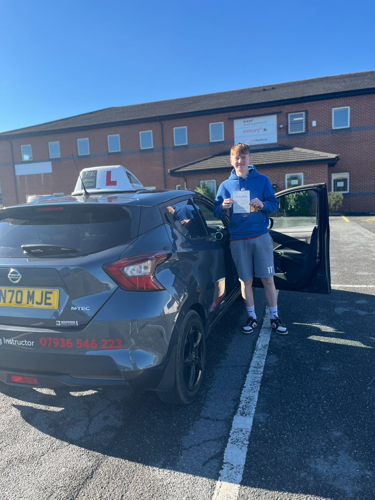 Chilled and Skilled pupil driving test success